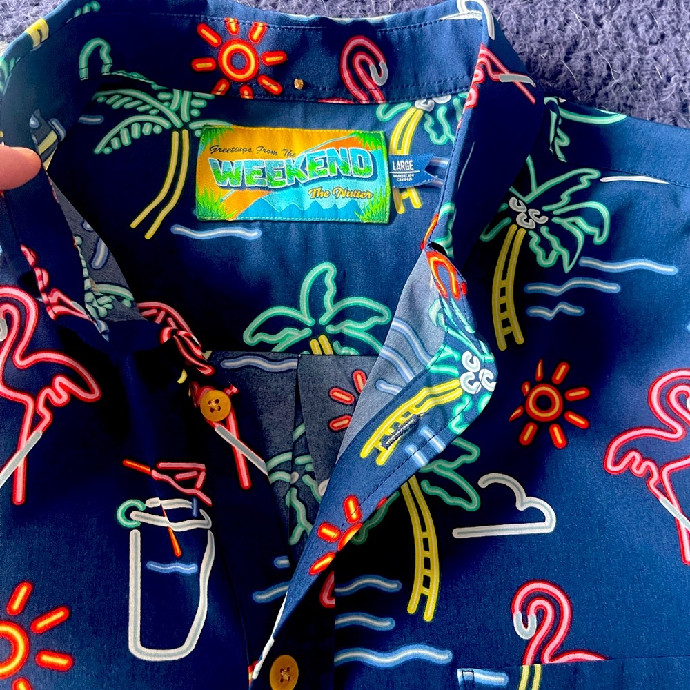 Chubbies - Half Button Down, Summer/Spring Shirt - image 1